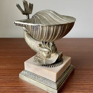 Vintage Tiffany & Co. fish on a pedestal